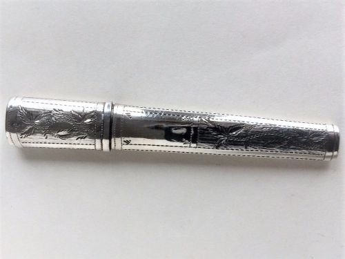 A Rare Late 18th Century Silver Needle Case.