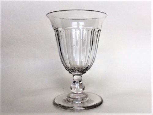A Good Victorian Slice Cut Goblet.