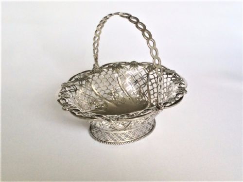 A Fabulous Pierced Silver Basket.