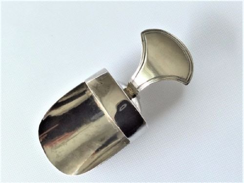 An Unusual Georgian Silver Novelty Caddy Spoon.