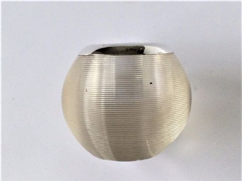 A Charming Small Silver Mounted Match Striker.