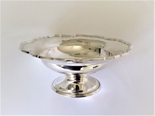 An Attractive Pedestal Silver Dish.