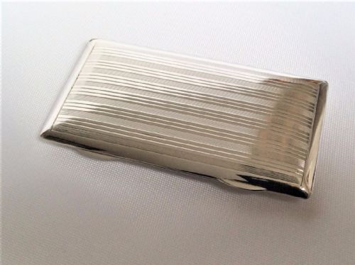 A Fabulous Samson Morden Sprung Silver Card Case.