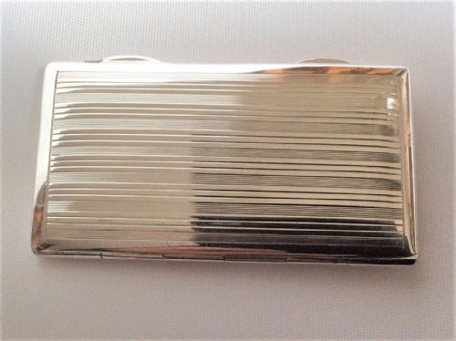 fig 1. A fabulous Samson Morden sprung silver card case.