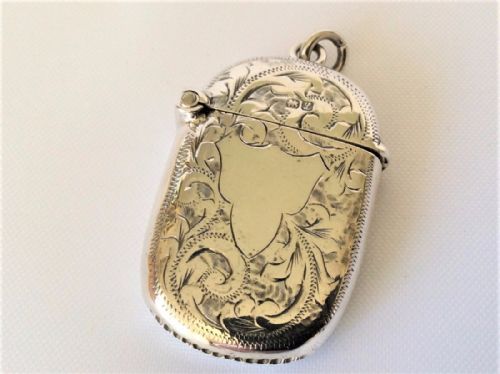 A Charming Chester Silver Vesta