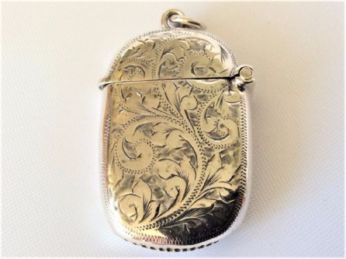 fig 1. A charming Chester silver vesta