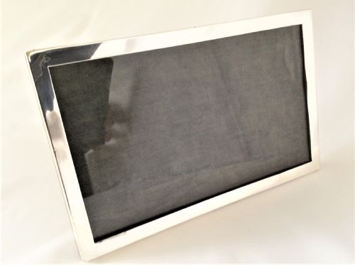 A Large  Landscape Format Silver Photo Frame.