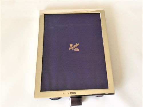 fig 1. A handsome Edwardian silver photo frame.