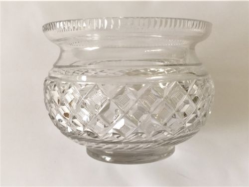 A Gorgeous Regency Cut Glass Bowl.