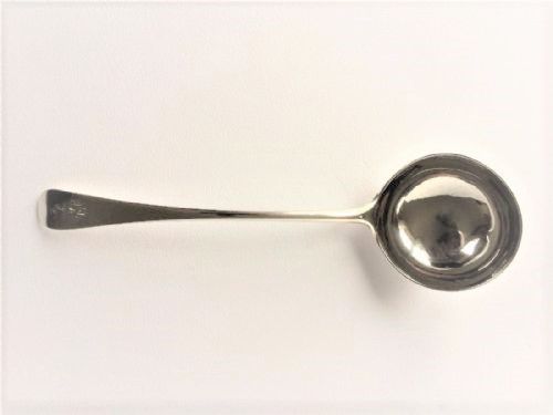 A Georgian Newcastle Silver Gravy Ladle.