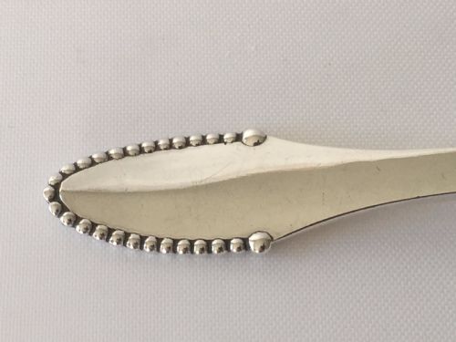 fig 1. A superb Georg Jensen silver caddy spoon