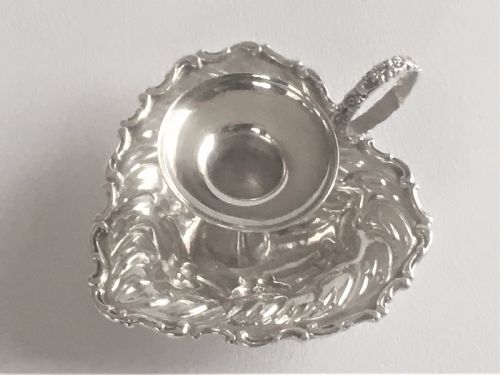 fig 1. A Sterling silver 19th Century go-to-bed