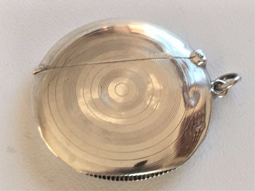 An Unusual Edwardian Silver Vesta
