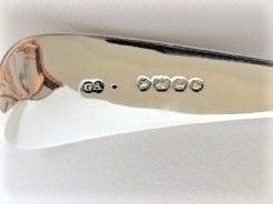 fig 1. A quality pair of Victorian silver gravy ladles