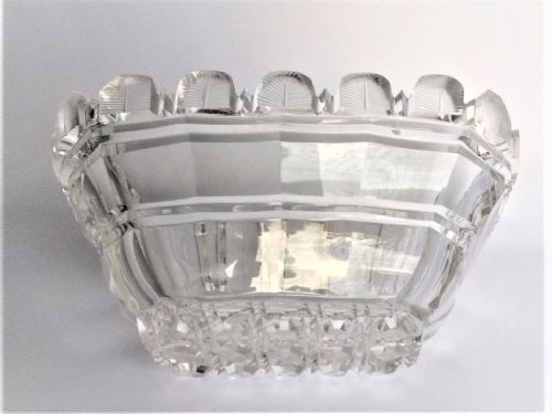 fig 1. A superb Regency cut glass butter tub