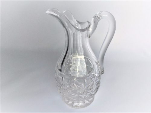 A Handsome Victorian Cut Glass Cream Jug