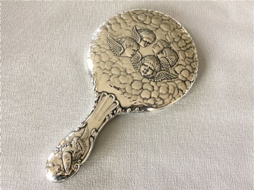A Reynolds Angels Chester Silver Hand Mirror