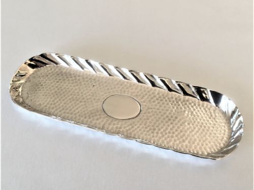 A Fine Arts & Crafts Silver Pen Tray