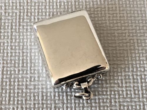A Rare Silver Double Stamp Case