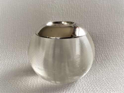fig 1. An Edwardian silver mounted match striker