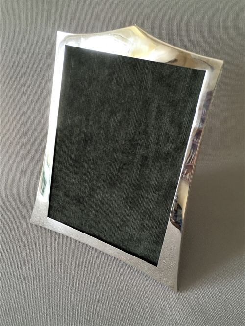 A Handsome Shaped Silver Photo Frame