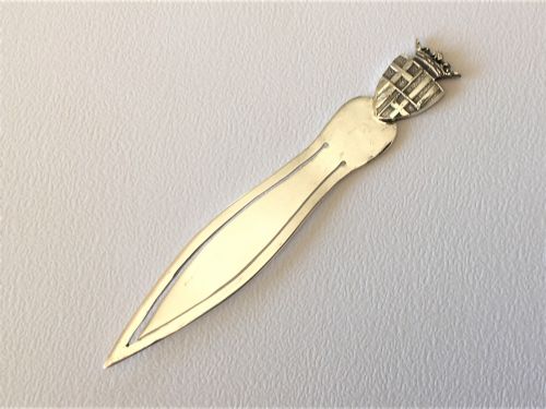 fig 1. A Continental silver sword bookmark