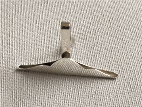 A Large Edwardian Silver Menu Holder
