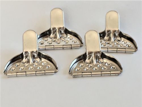 fig 1. A rare set of 4 WMF silver plated lemon squeezers