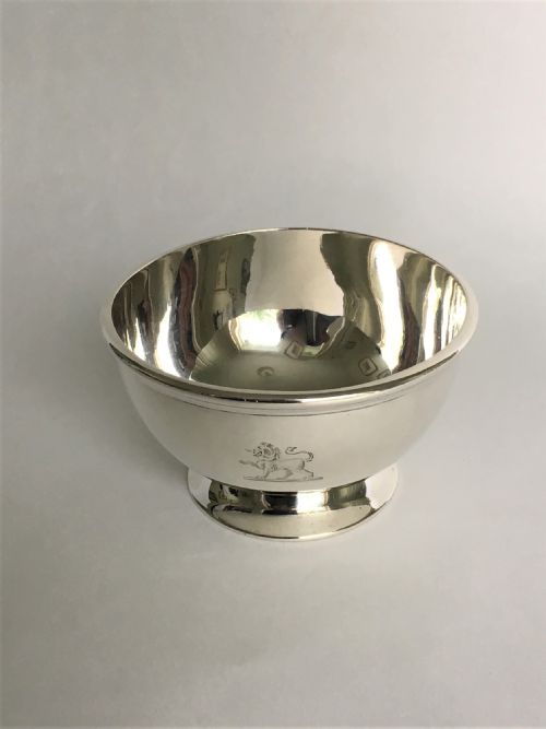 A Superb Quality Irish Silver Bowl