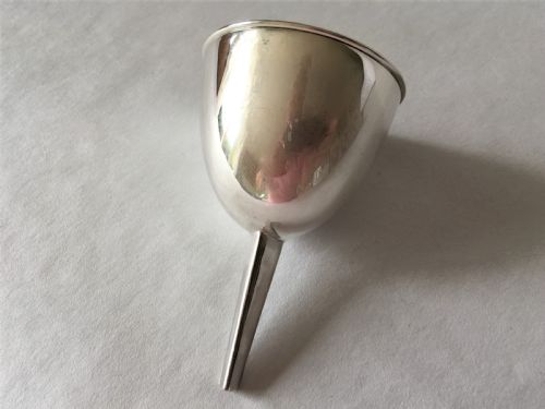 A Superb Victorian Small Silver Gilt Wine Funnel