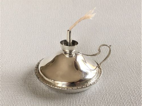 A Charming Chester Silver Table Lighter