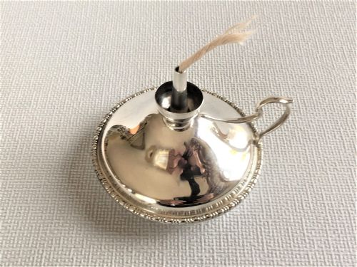 fig 1. A charming Chester silver table lighter