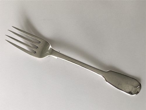 A Collectable Irish Silver Oyster Fork