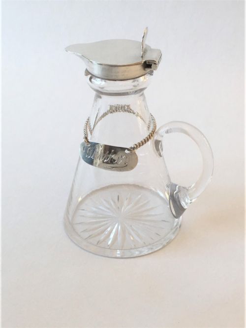 A Stylish Silver Mounted Noggin for Irish Whiskey