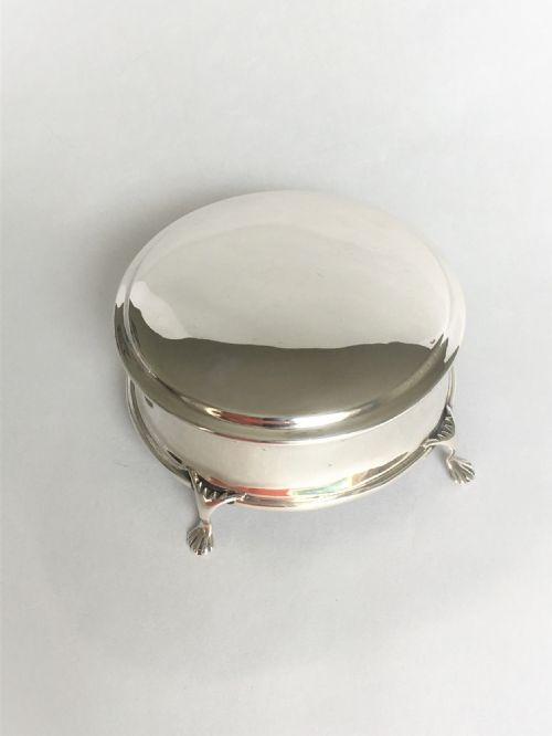 A Stylish Silver Trinket Box