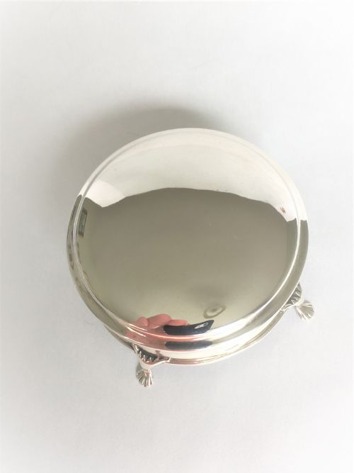 fig 1. A stylish silver trinket box