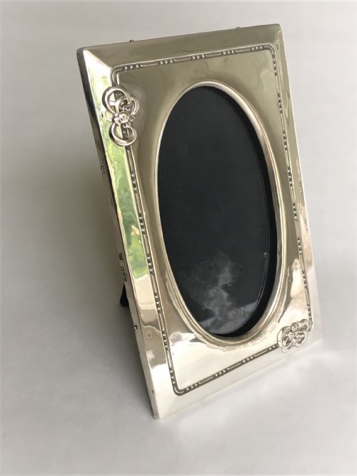 An Edwardian Chester Silver Photo Frame