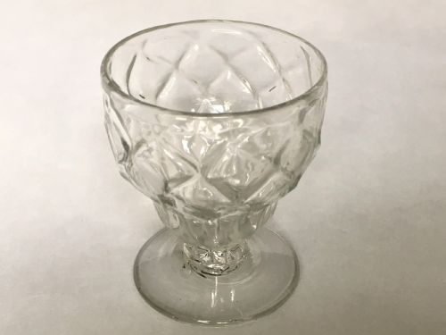 fig 1. An 18th Century honeycomb Monteith or bonnet glass