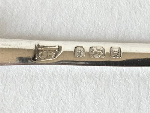 fig 1. A lovely novelty silver bookmark/letter opener