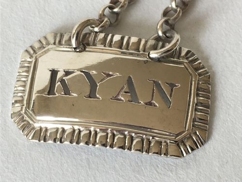 fig 1. A rare 18th Century 'Kyan' sauce label