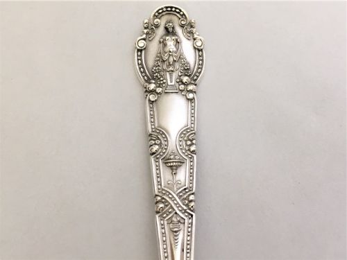 fig 1. A fabulous Tiffany silver gilt stilton scoop