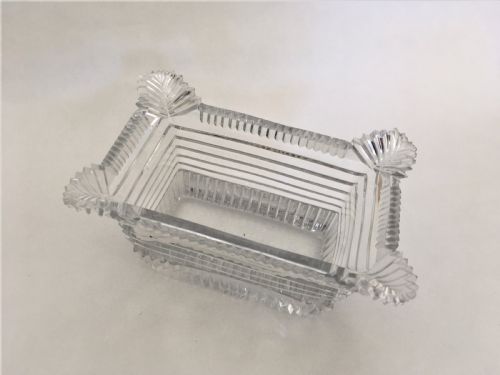fig 1. A fabulous Regency period cut glass butter dish