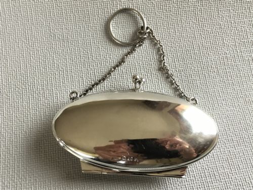 A Charming Silver Cocktail Purse
