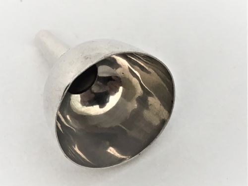 fig 1. A rare Victorian silver perfume funnel
