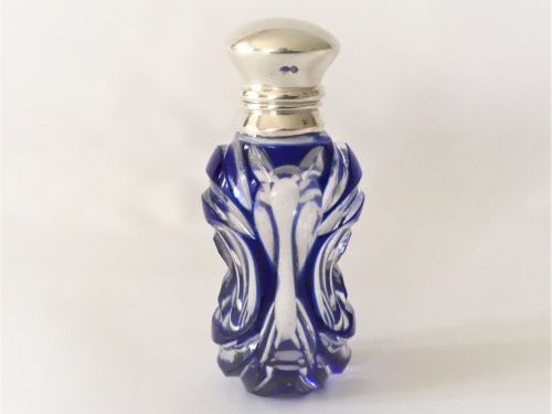 A Superb Silver Mounted Victorian Scent Bottle