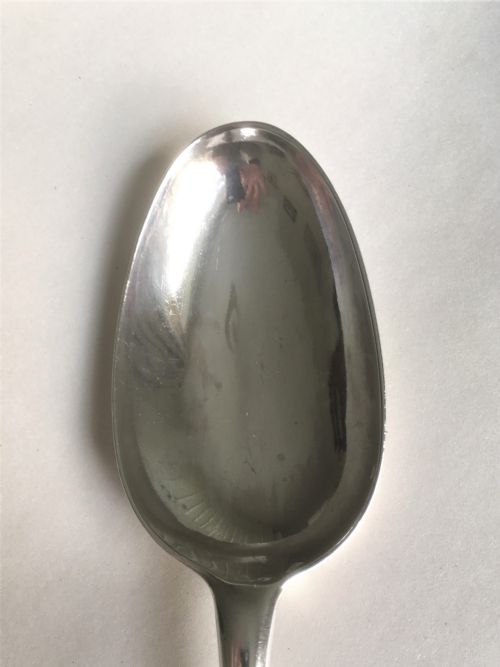 fig 1. A magnificent early 18th Century hash spoon