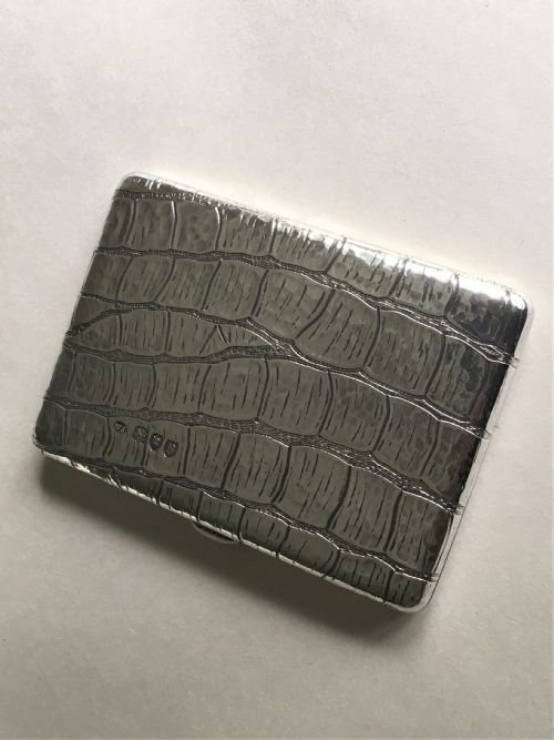 fig 1. A fabulous Victorian silver wallet