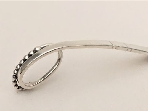 fig 1. A superb Georg  Jensen silver preserve spoon