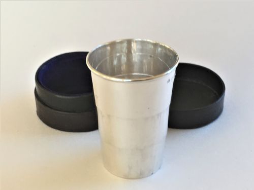 A Rare Edwardian Silver 'Campaign' Cup