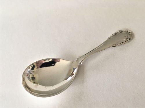A Superb Georg Jensen Silver Caddy Spoon